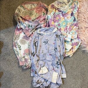Burt's Bees Kids Pajamas - Floral and Pastel Collection